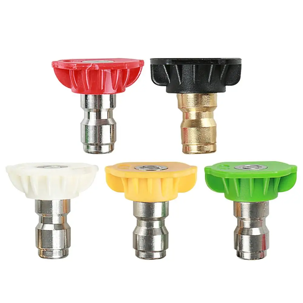 Multicolor High Pressure Washer Sprayer Nozzle Tip Snow Foam Lance With 1/4 Inch Fitting Male Thread 0 15 25 40 Degree Water Jet
Multicolor High Pressure Washer Sprayer Nozzle Tip Snow Foam Lance With 1/4 Inch Fitting Male Thread 0 15 25 40 Degree Water Jet
