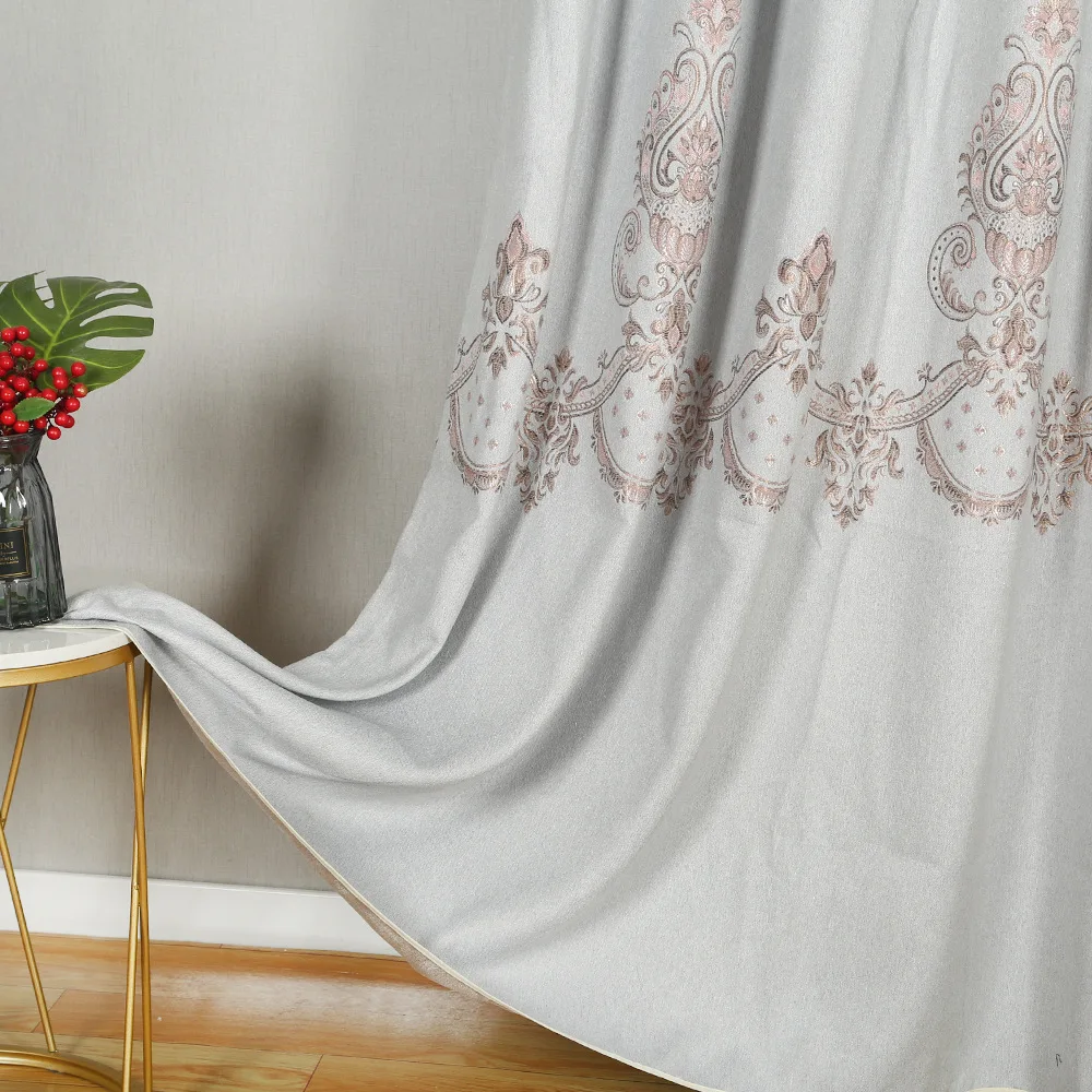 European American Curtains for Living Dining Room Bedroom Crystal Chenille Jacquard Simple European Fashion Curtains
European American Curtains for Living Dining Room Bedroom Crystal Chenille Jacquard Simple European Fashion Curtains