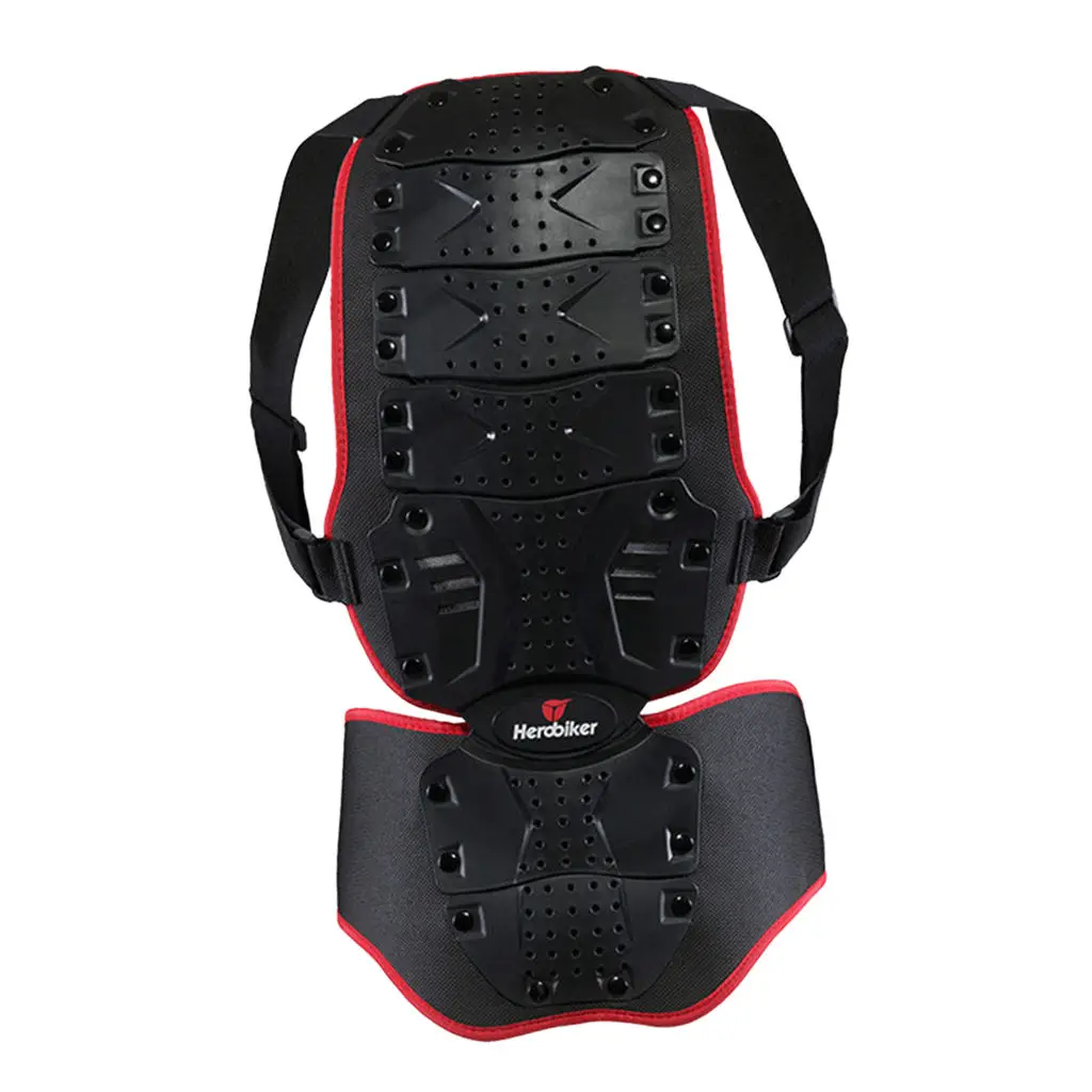 Motorcycle Biker Armor Chest Spine Protector Anti-Fall Gear for Racing Cycling Skiing Skateboarding, Black,& Red
Motorcycle Biker Armor Chest Spine Protector Anti-Fall Gear for Racing Cycling Skiing Skateboarding, Black,& Red