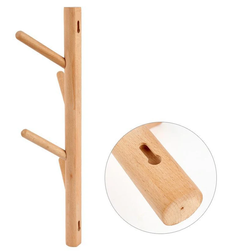 Handcraft 4 Tree Branch Natural Wood Coat Rack Wall Mounted Heavy Duty Peg Hooks Space Saving Bag Hanger
Handcraft 4 Tree Branch Natural Wood Coat Rack Wall Mounted Heavy Duty Peg Hooks Space Saving Bag Hanger
