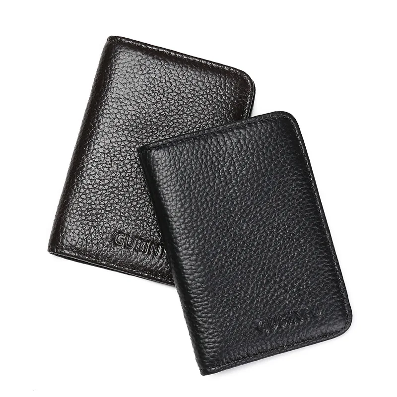 Leather Wallet Ultra-thin Anti-scanning Card Holder Men's Anti-magnetic Anti-theft Leather Bank Credit Card Self-defense Wallet
Leather Wallet Ultra-thin Anti-scanning Card Holder Men's Anti-magnetic Anti-theft Leather Bank Credit Card Self-defense Wallet