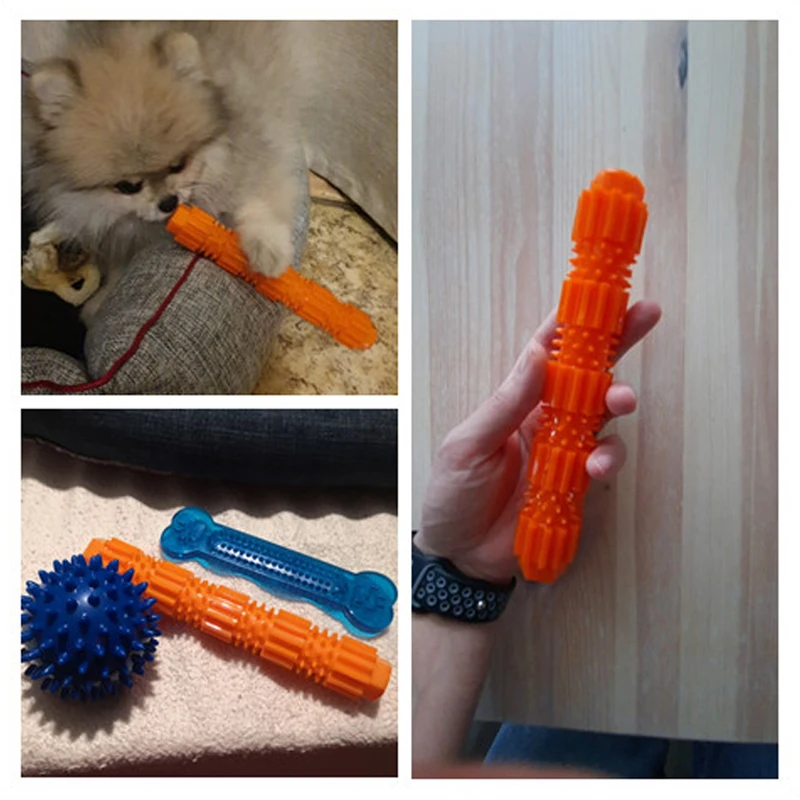 Pet Dog Chew Toy for Aggressive Chewers Treat Dispensing Rubber Teeth Cleaning Toy Squeaking Rubber Dog Toy 18cm
Pet Dog Chew Toy for Aggressive Chewers Treat Dispensing Rubber Teeth Cleaning Toy Squeaking Rubber Dog Toy 18cm