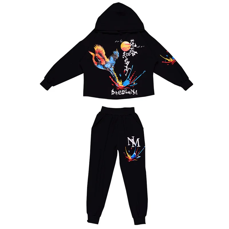 Boys Tracksuits Spring Autumn Kids Clothes Sport Suits Teen Boys Hooded Coat + Pants 2pcs Outfits Children Hip-hop Dance Costume
Boys Tracksuits Spring Autumn Kids Clothes Sport Suits Teen Boys Hooded Coat + Pants 2pcs Outfits Children Hip-hop Dance Costume