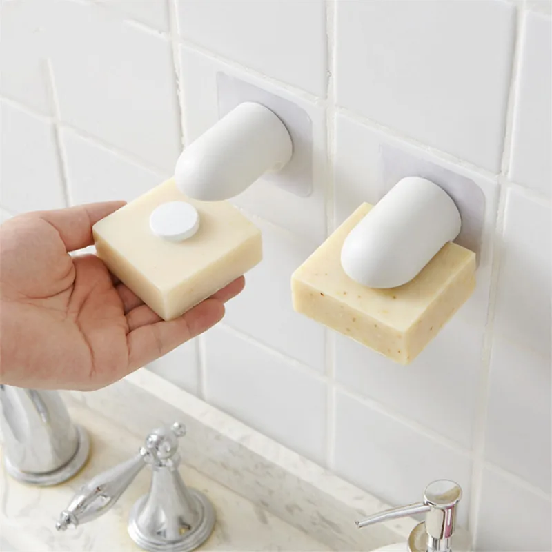 Household Magnetic Soap Holder Powerful Paste Wall Wall-Mounted Soap Hanger Dishes For Bathroom Product Shower Storage Soap Dish
Household Magnetic Soap Holder Powerful Paste Wall Wall-Mounted Soap Hanger Dishes For Bathroom Product Shower Storage Soap Dish