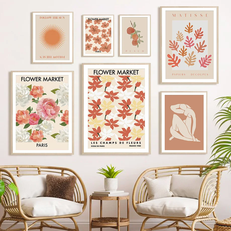 Matisse Girl Coral Flower Market Abstract Wall Art Canvas Painting Nordic Posters And Prints Wall Pictures For Living Room Decor
Matisse Girl Coral Flower Market Abstract Wall Art Canvas Painting Nordic Posters And Prints Wall Pictures For Living Room Decor