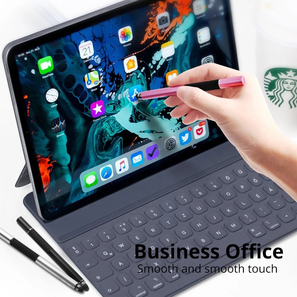 NEW Universal 2 In 1 Stylus Pen for Phone Tablet Touch Pen Drawing Capacitive Screen Caneta Pencil For Smartphone Smart Android
NEW Universal 2 In 1 Stylus Pen for Phone Tablet Touch Pen Drawing Capacitive Screen Caneta Pencil For Smartphone Smart Android