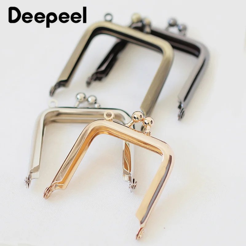5pcs Deepeel 4/5cm Metal Purse Frame Sewing Brackets Bag Kiss Calsp Hardware Wallet Closure DIY Handles Accessories for Handbags
5pcs Deepeel 4/5cm Metal Purse Frame Sewing Brackets Bag Kiss Calsp Hardware Wallet Closure DIY Handles Accessories for Handbags