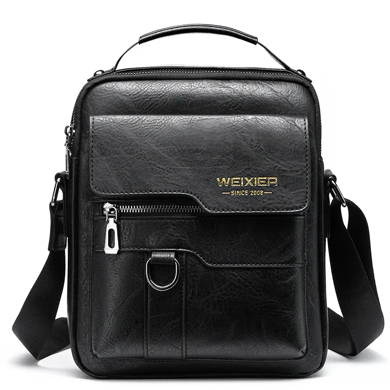 shoulder bag Men's Messenger Bag PU Leather Retro Large Capacity Shoulder Bag Men's Handbag Travel Backpack fashion tote bag
shoulder bag Men's Messenger Bag PU Leather Retro Large Capacity Shoulder Bag Men's Handbag Travel Backpack fashion tote bag