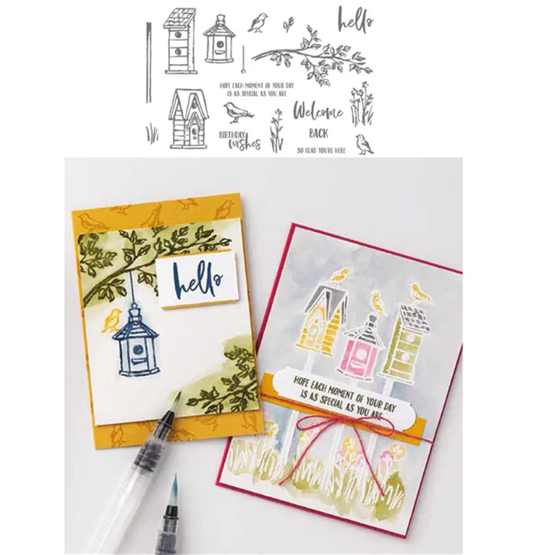 HOUSE Metal Cutting Dies and Stamps Stencil for DIY Scrapbooking Photo Album Paper Card Decoration Craft Embossing Template
HOUSE Metal Cutting Dies and Stamps Stencil for DIY Scrapbooking Photo Album Paper Card Decoration Craft Embossing Template