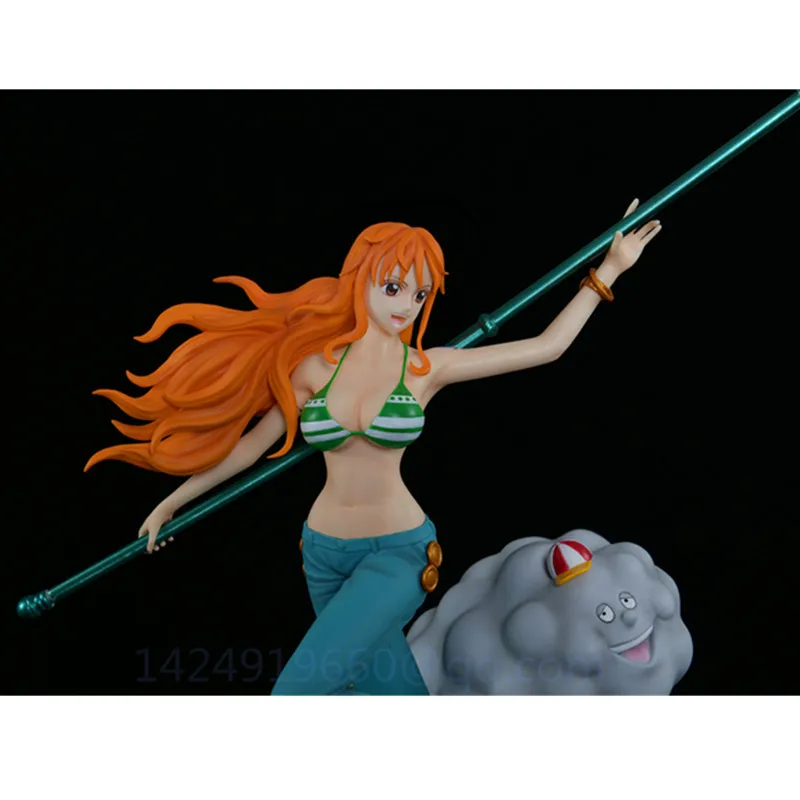 37CM Anime ONE PIECE Waves Nami Thief Cat Straw Hat Pirates Christmas Gift Resin Action Collectible Model GK Statue Toy R191
37CM Anime ONE PIECE Waves Nami Thief Cat Straw Hat Pirates Christmas Gift Resin Action Collectible Model GK Statue Toy R191