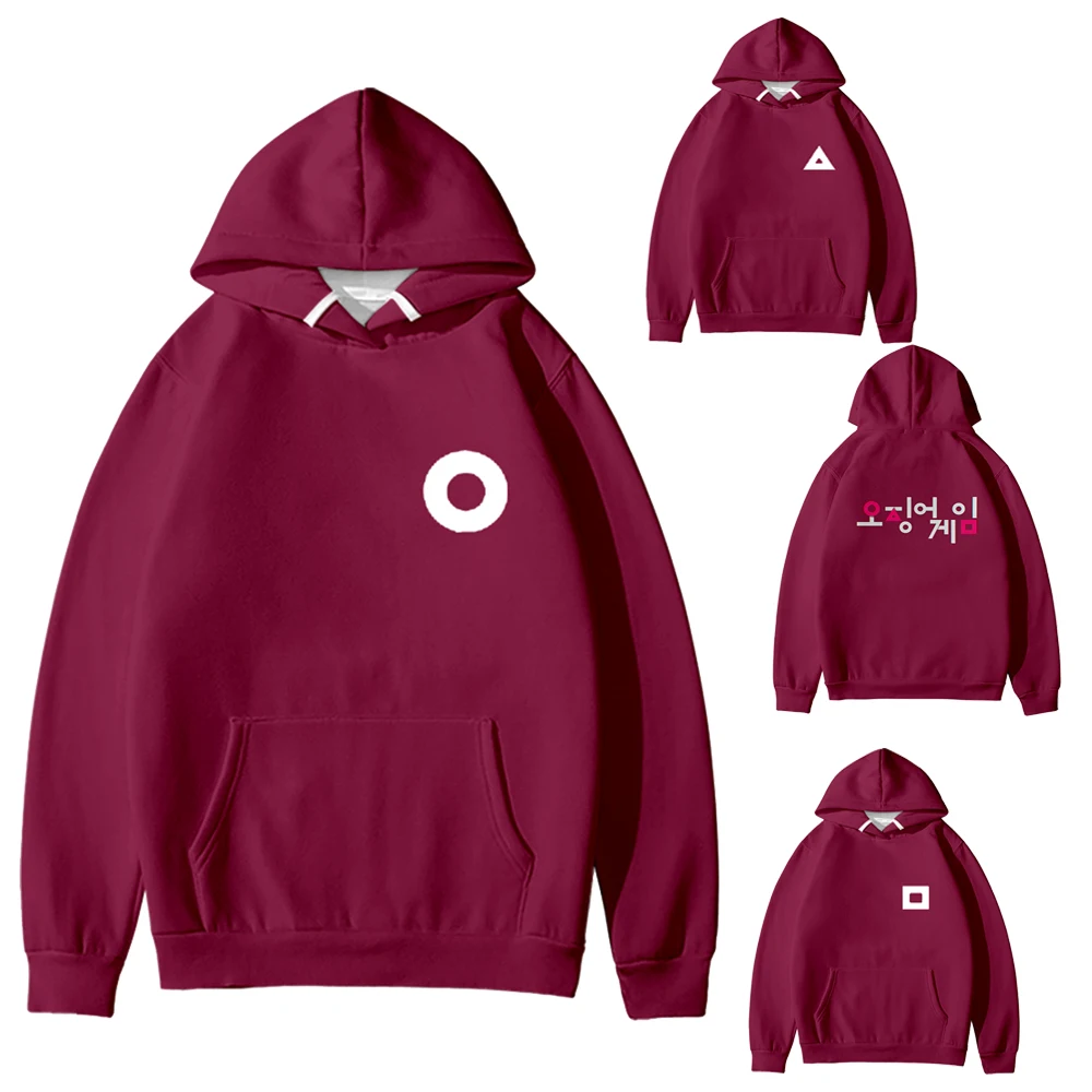 오징어 게임 3D Hoodies Squid Game men's Sweatshirts Women Streetwear Harajuku Hip Hop Kids Pullovers Boys Girls Red Outwear Kpop Tops
오징어 게임 3D Hoodies Squid Game men's Sweatshirts Women Streetwear Harajuku Hip Hop Kids Pullovers Boys Girls Red Outwear Kpop Tops