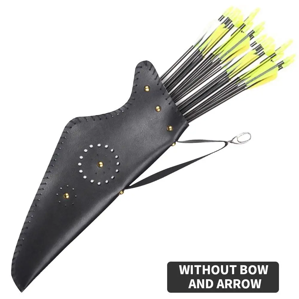 New Cool Leather Arrow Quiver Waist Bag Archery Recurve Arrows Bag for Shooting Hunting Pouch Traditional Case Holder
New Cool Leather Arrow Quiver Waist Bag Archery Recurve Arrows Bag for Shooting Hunting Pouch Traditional Case Holder