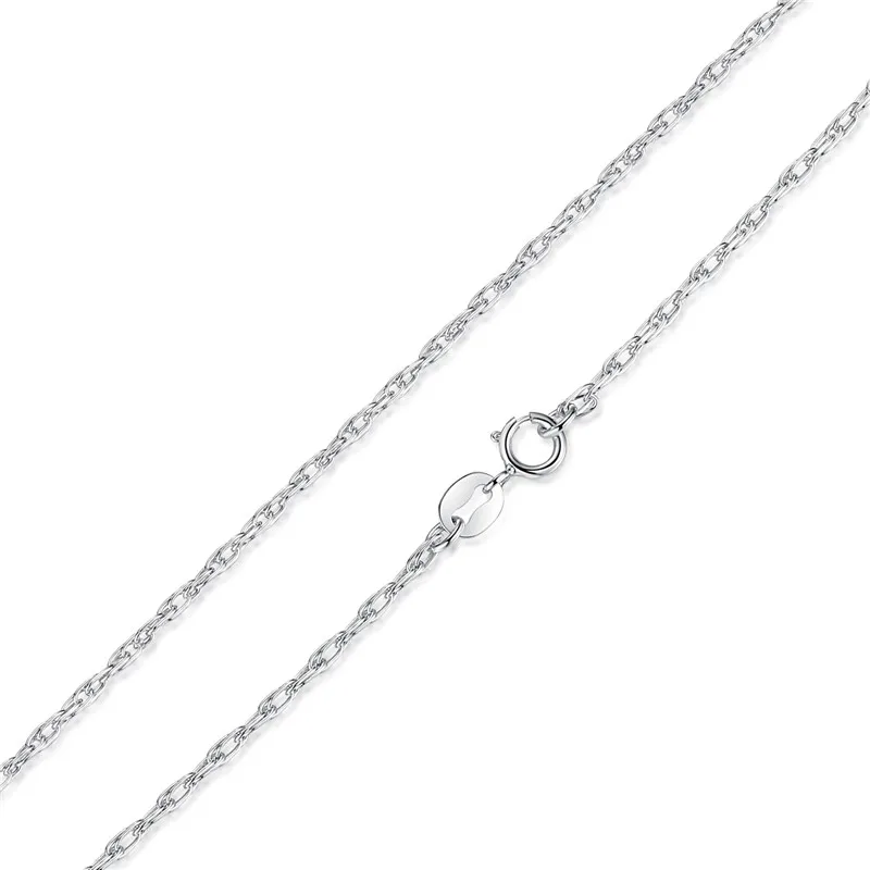 2020 Classic Basic Chain 100% 925 Sterling Silver Lobster Clasp Adjustable Necklace Fashion Jewelry Women | Украшения и