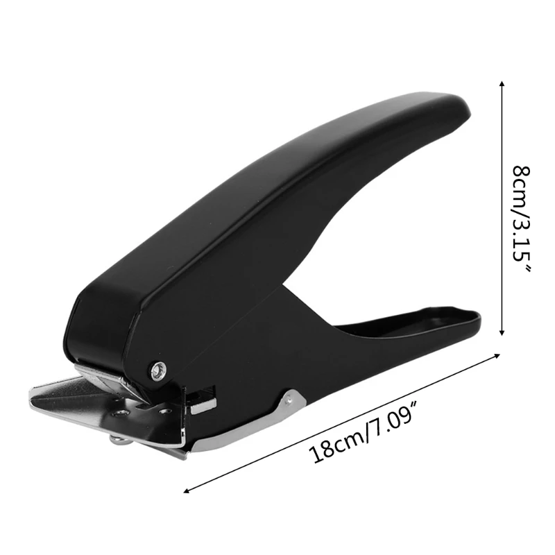 Metal 5mm R5 Round Hole Punch ID Business Credit Card Photo Paper Puncher Plier N0HC
Metal 5mm R5 Round Hole Punch ID Business Credit Card Photo Paper Puncher Plier N0HC