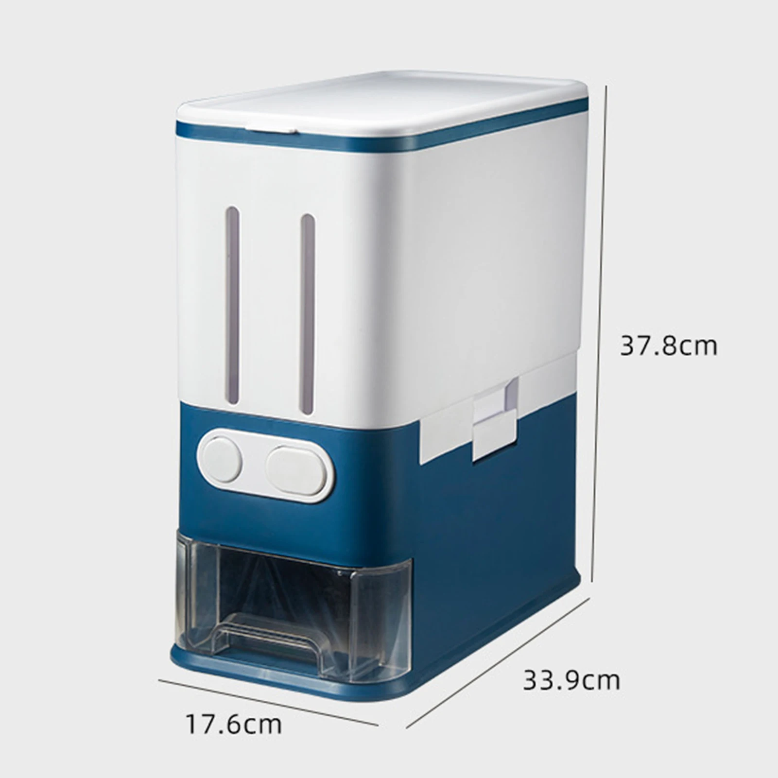Kitchen Rice Storage Box Automatic Cereal Dispenser Boxs Moisture-proof Sealed Cereal Food Box Grain Storage Bin Rice Container
Kitchen Rice Storage Box Automatic Cereal Dispenser Boxs Moisture-proof Sealed Cereal Food Box Grain Storage Bin Rice Container