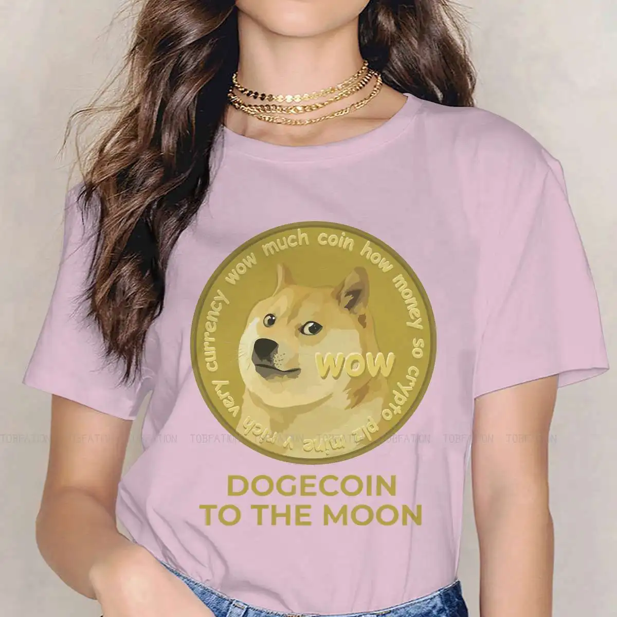Новинка, футболки для криптовалюты HODL Dogecoin DOGE, Графические Топы для девушек с виртуальной валютой, футболка с круглым вырезом 4XL
Новинка, футболки для криптовалюты HODL Dogecoin DOGE, Графические Топы для девушек с виртуальной валютой, футболка с круглым вырезом 4XL