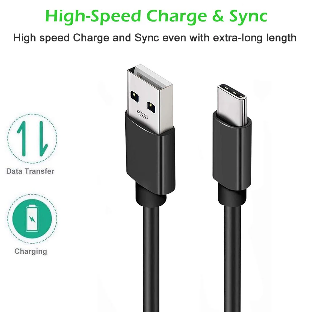 USB Type-C Charger Cable For Earbuds Headphones Fast Charging USB C Cord Wire For Wireless Headphones
USB Type-C Charger Cable For Earbuds Headphones Fast Charging USB C Cord Wire For Wireless Headphones