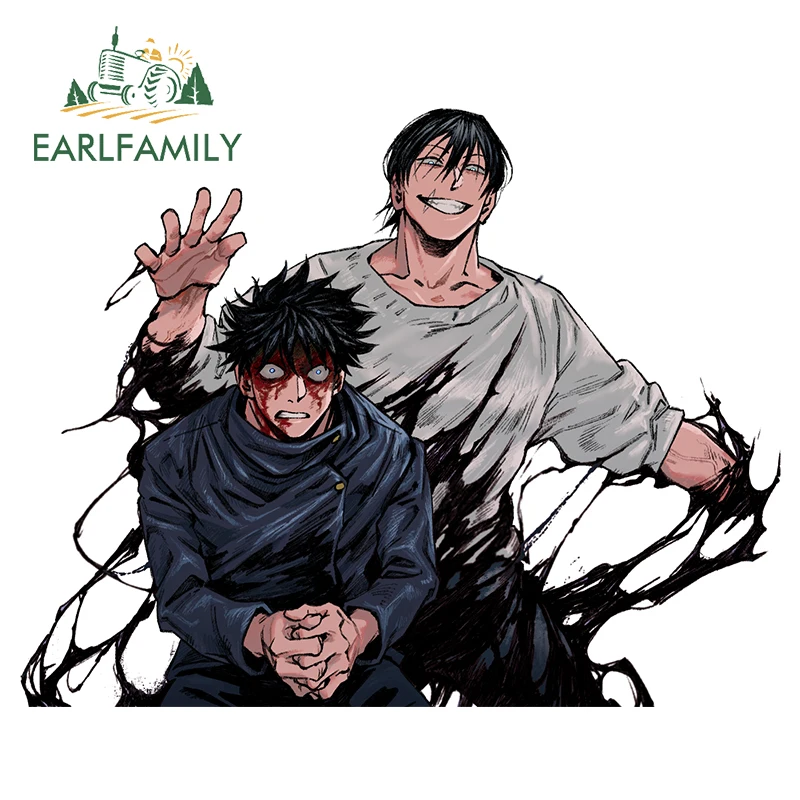 EARLFAMILY 13cm x 10cm for Jujutsu Kaisen Vinyl Car Stickers Scratch-proof Window Trunk Decoration Decal for Vehicle Bumper
EARLFAMILY 13cm x 10cm for Jujutsu Kaisen Vinyl Car Stickers Scratch-proof Window Trunk Decoration Decal for Vehicle Bumper