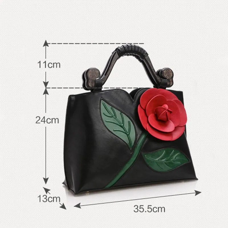 Bestform Elegant Rose Women Bag 2021 New Wood Carving Handbag High Quality Leather Womens Big Bags Flower Lady Shoulder Bags
Bestform Elegant Rose Women Bag 2021 New Wood Carving Handbag High Quality Leather Womens Big Bags Flower Lady Shoulder Bags