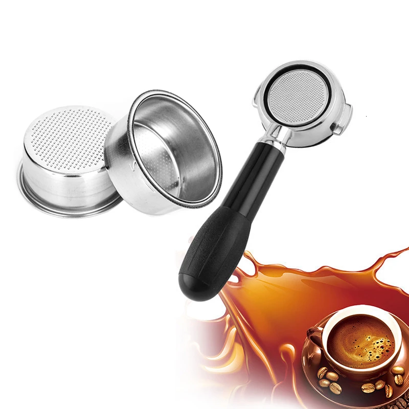 High Pressure Breville Delonghi Krups Coffee Machine Filter Porous Accessories Double Cup Stainless Steel Single Layer 51mm 2Cup
High Pressure Breville Delonghi Krups Coffee Machine Filter Porous Accessories Double Cup Stainless Steel Single Layer 51mm 2Cup