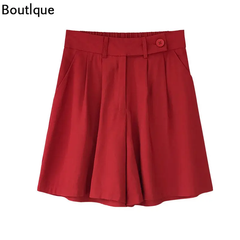 Shorts Women Adjustable Summer High Waist Solid Females Elegant Trousers Trendy All-match Casual A-line Slim Streetwear Chic New
Shorts Women Adjustable Summer High Waist Solid Females Elegant Trousers Trendy All-match Casual A-line Slim Streetwear Chic New