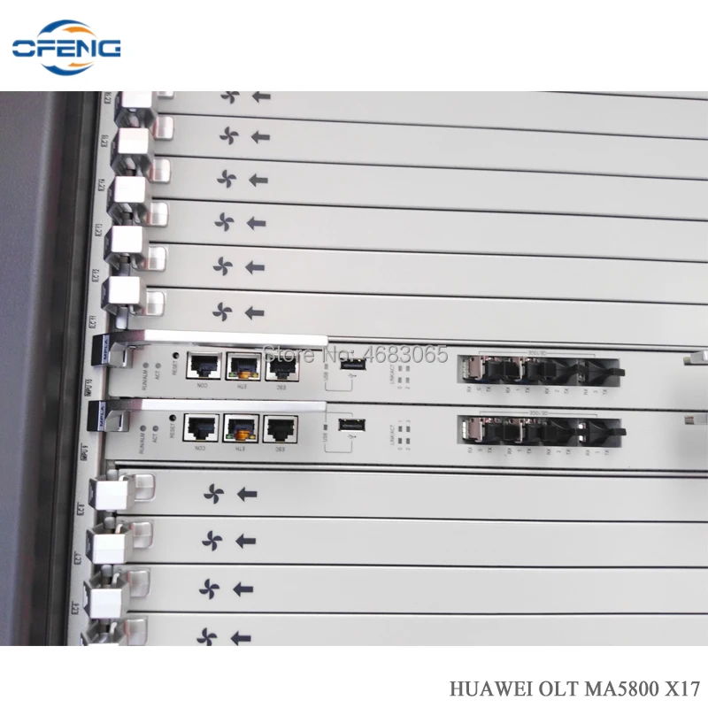 Бесплатная доставка Huawei MA5800-X17 OLT с 2 * MPLA плата управления + PILA питания 1 GPHF B C 16