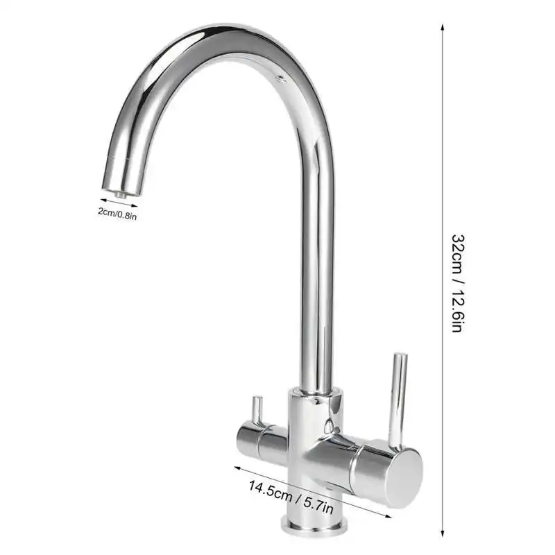 Rotatable 2 in 1 Basin Mixer Tap Water Purifier Kitchen Sink Faucet Household Improvement Supplies
Rotatable 2 in 1 Basin Mixer Tap Water Purifier Kitchen Sink Faucet Household Improvement Supplies