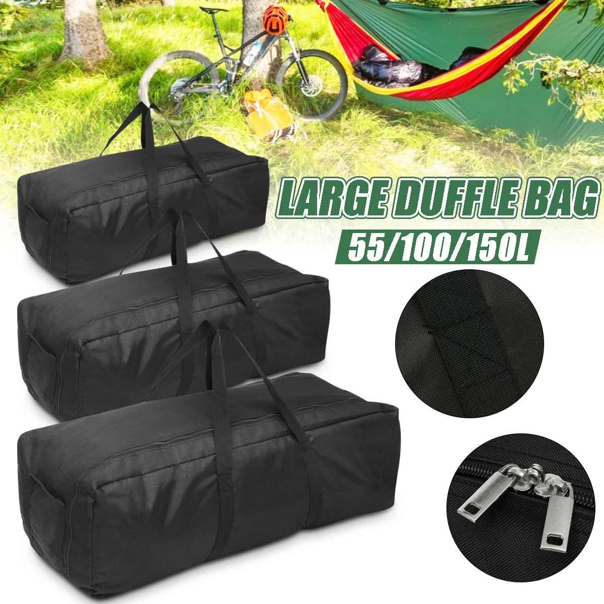 150L 100L 55L Gym Bag Outdoor Unisex Large Capacity Folding Duffle Travel Weekend Overnight Luggage Bag Waterproof Sport Bags
150L 100L 55L Gym Bag Outdoor Unisex Large Capacity Folding Duffle Travel Weekend Overnight Luggage Bag Waterproof Sport Bags