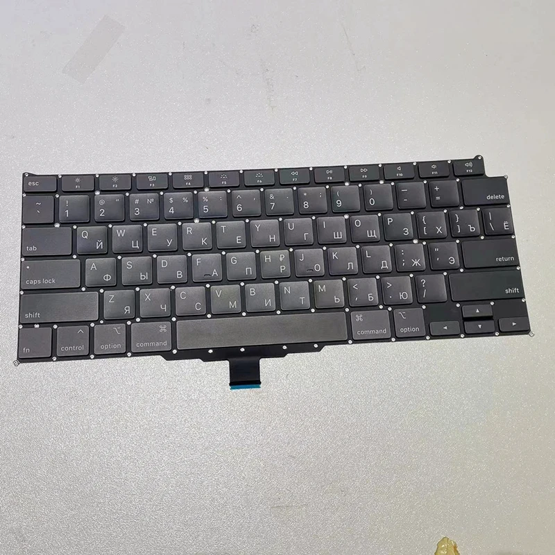 A2179 Keyboard RU language with Small Enter for MacBook Air Retina 13" A2179 2020 Year 
A2179 Keyboard RU language with Small Enter for MacBook Air Retina 13" A2179 2020 Year