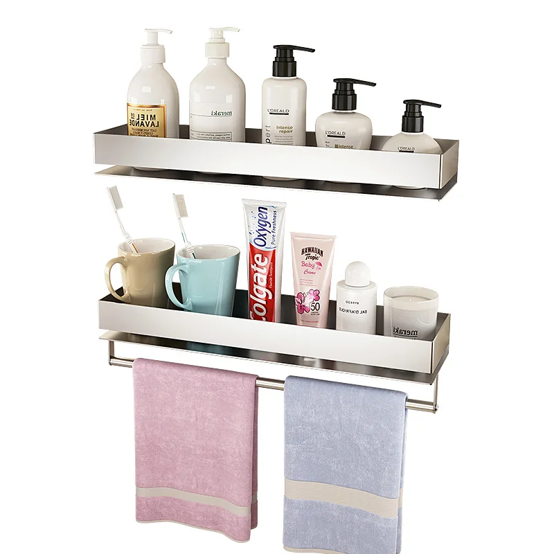 Bathroom racks perforated free wall-mounted washbasin mirror front bathroom vanity washroom bathroom storage rack
Bathroom racks perforated free wall-mounted washbasin mirror front bathroom vanity washroom bathroom storage rack
