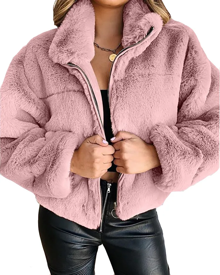 New Thick Warm Mao Coat Long Sleeve Hooded Rabbit Fur Coat Women's Autumn and Winter Fashion Zipper Cardigan Women's Plush Coat
New Thick Warm Mao Coat Long Sleeve Hooded Rabbit Fur Coat Women's Autumn and Winter Fashion Zipper Cardigan Women's Plush Coat