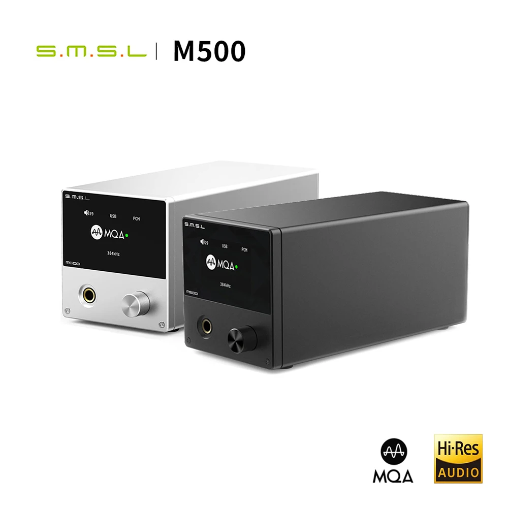 SMSL M500 MQA USB DAC усилитель для наушников ES9038PRO аудио декодирование XMOS XU216 DSD512 32 бит/768 кГц USB/OPT/COAX вход
SMSL M500 MQA USB DAC усилитель для наушников ES9038PRO аудио декодирование XMOS XU216 DSD512 32 бит/768 кГц USB/OPT/COAX вход