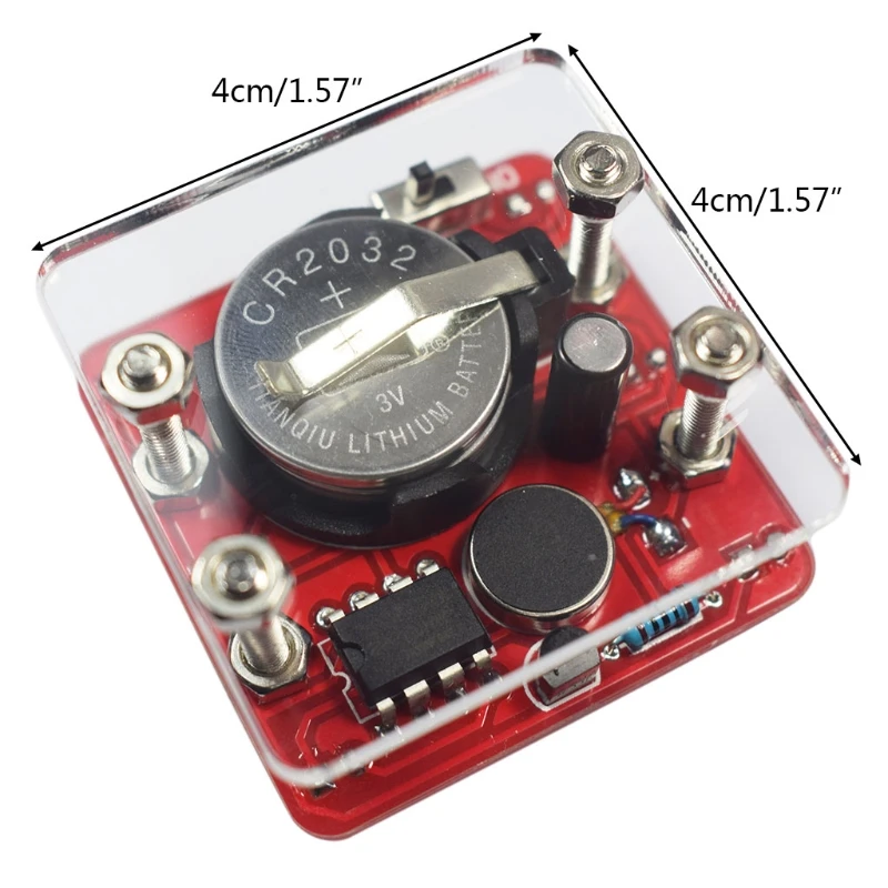 DIY Swing Shaking LED Dice Kit with Small Vibration Motor Diy Electronic Kits D0AC
DIY Swing Shaking LED Dice Kit with Small Vibration Motor Diy Electronic Kits D0AC