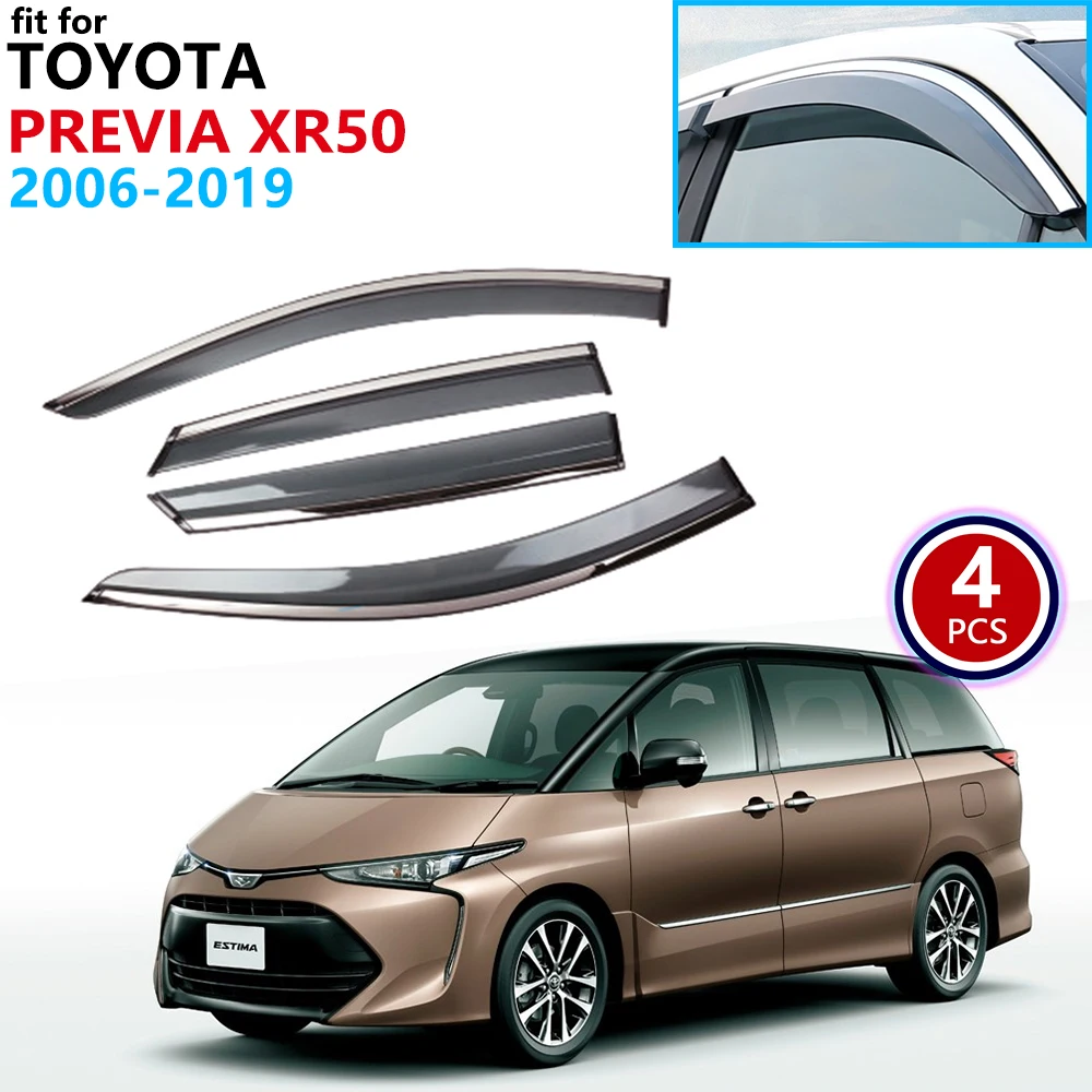 Для Toyota Previa Estima Aeras Tarago XR50 2006 ~ 2019 оконный козырек вентиляционные навесы защита от