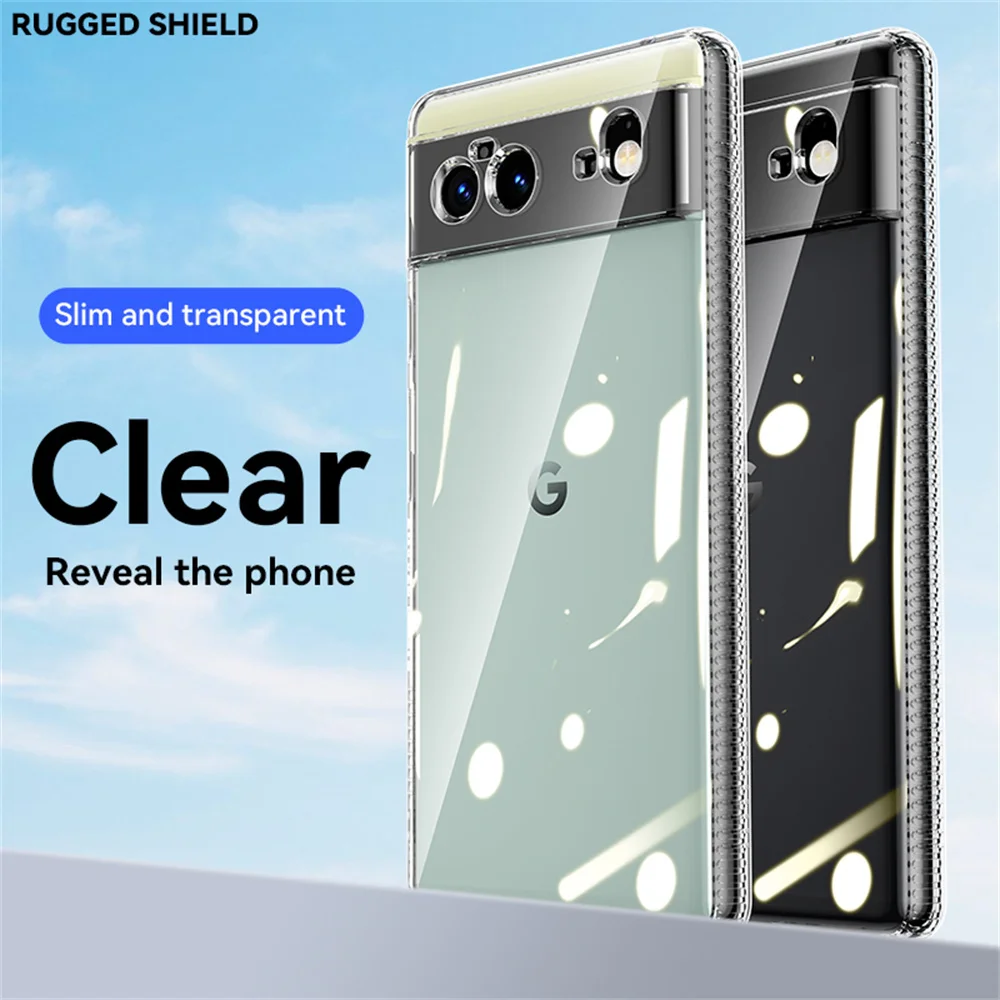 Shockproof Phone Case For Google Pixel 6 Pro Transparent Anti-Fall Protective Cover All-Inclusive Tpu Soft Shell Funda
Shockproof Phone Case For Google Pixel 6 Pro Transparent Anti-Fall Protective Cover All-Inclusive Tpu Soft Shell Funda