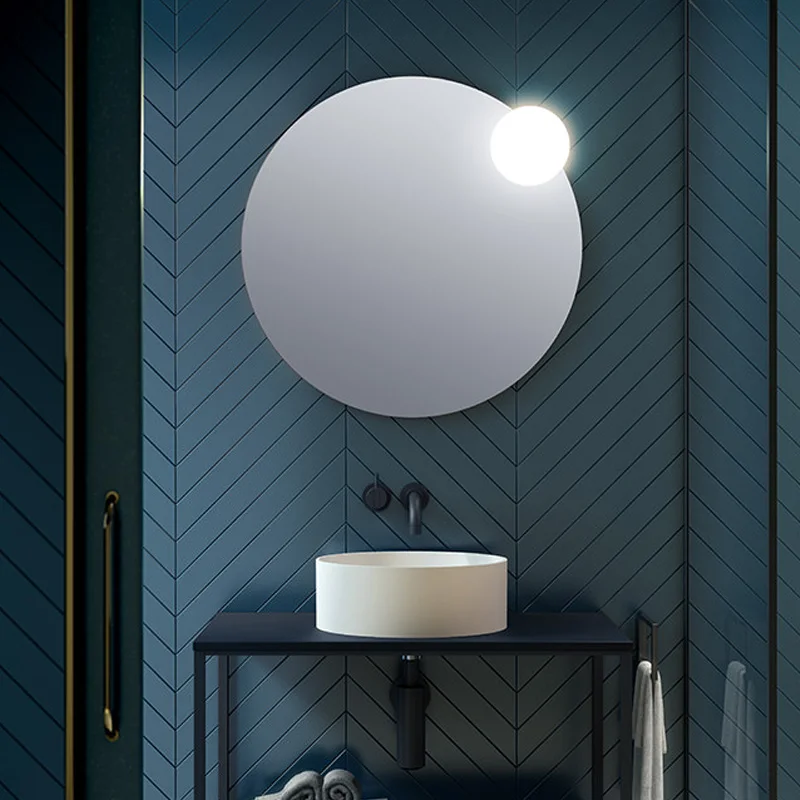 New product light luxury stainless steel mirror disc lamp modern minimalist net red ins style girl bathroom small wall lamp
New product light luxury stainless steel mirror disc lamp modern minimalist net red ins style girl bathroom small wall lamp