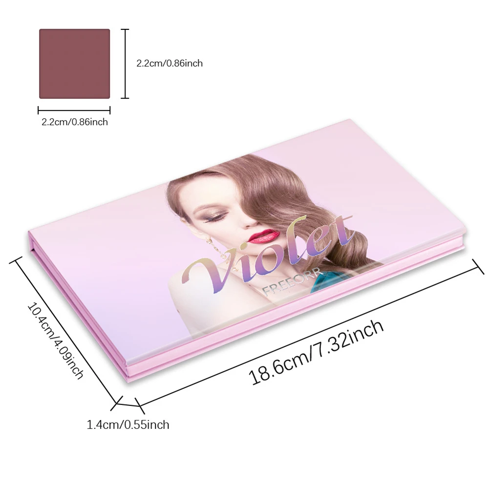 FREEORR Matte Pearlescent Radiant Glitter Eye Shadow Palette 18 Colors Shimmer Pigment Eye Shadow Makeup Eyeshadow
FREEORR Matte Pearlescent Radiant Glitter Eye Shadow Palette 18 Colors Shimmer Pigment Eye Shadow Makeup Eyeshadow