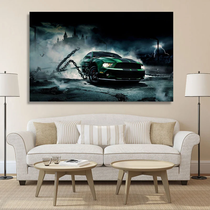 Ford Mustang Car Modular Printing Artwork Classic Sports Car Poster Home Decor Wall Art Picture Canvas Painting Living Room
Ford Mustang Car Modular Printing Artwork Classic Sports Car Poster Home Decor Wall Art Picture Canvas Painting Living Room