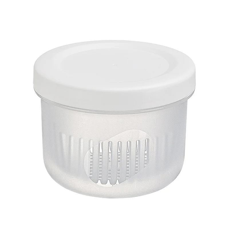 Eisho Refrigerator Crisper Ginger and Garlic Chopped Green Onion Storage Box Household Double-Layer Transparent Plastic Drain
Eisho Refrigerator Crisper Ginger and Garlic Chopped Green Onion Storage Box Household Double-Layer Transparent Plastic Drain