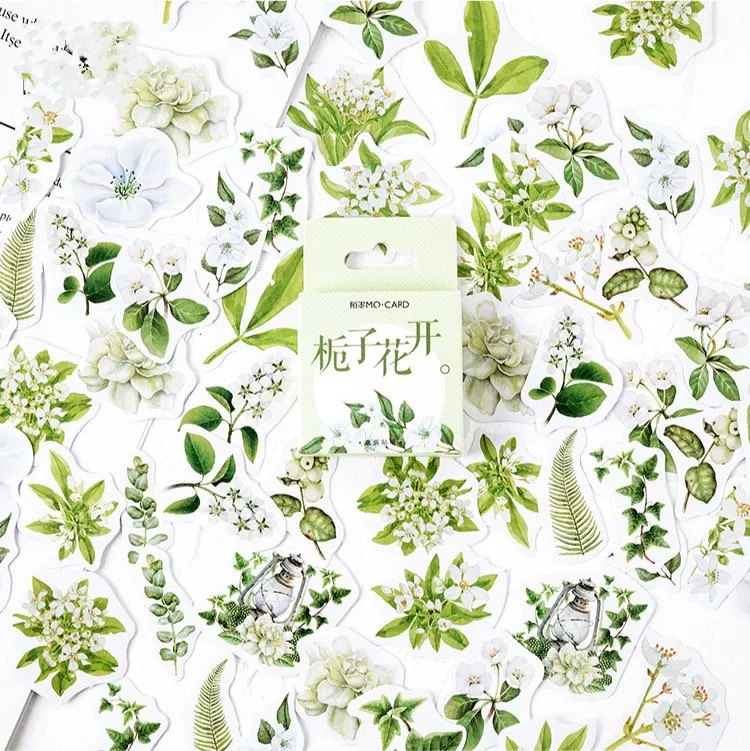 "Fresh Jasmine" 45pcs Lot Beautiful Scrapbooking Stickers Card Making DIY Photo Album Craft Decoration
"Fresh Jasmine" 45pcs Lot Beautiful Scrapbooking Stickers Card Making DIY Photo Album Craft Decoration