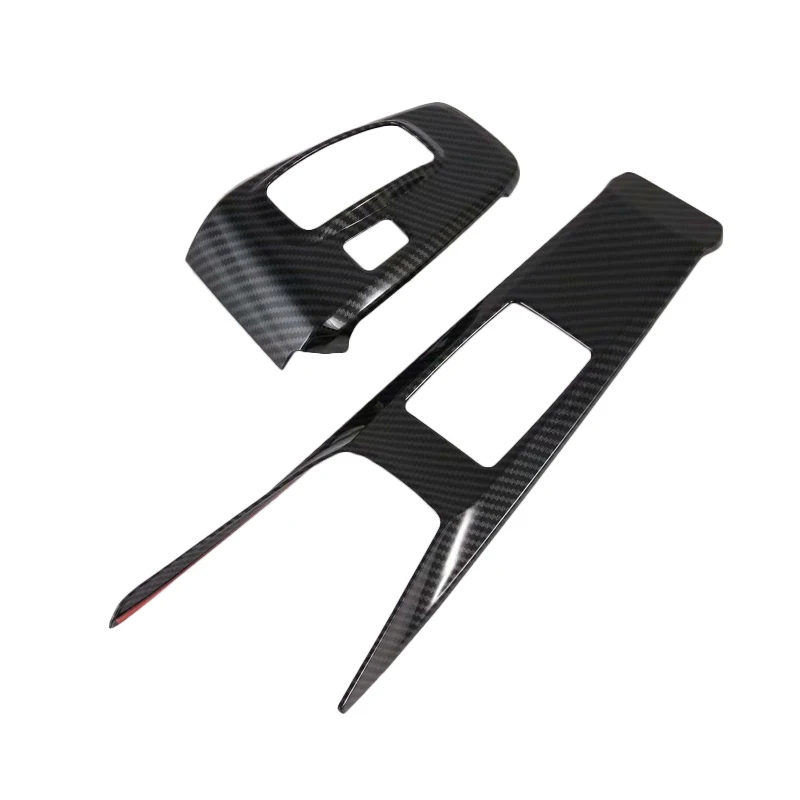 For Hyundai Sonata DN8 2020 2021 Car Accessories Carbon Fiber Style Door Window Armrest Cover Switch Panel Trim Molding Garnish |