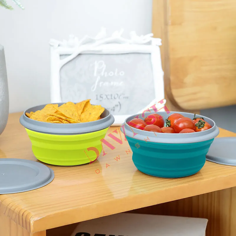 New Food Grade Silicone Collapsible Portable Bowl Travel Outdoor Activities Can Be Caried With Folding Bowl Home Outdoor Camping
New Food Grade Silicone Collapsible Portable Bowl Travel Outdoor Activities Can Be Caried With Folding Bowl Home Outdoor Camping