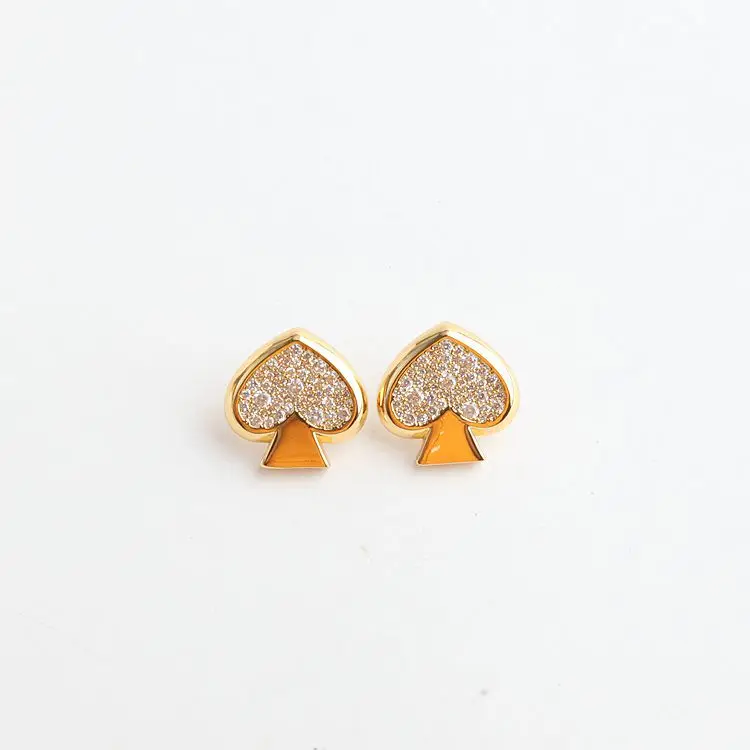 Korean Fashion Women Earring Gold Heart With Full Crystal Stud Earring For Charm Lady Luxury Gift Vintage Jewelry Accessories
Korean Fashion Women Earring Gold Heart With Full Crystal Stud Earring For Charm Lady Luxury Gift Vintage Jewelry Accessories