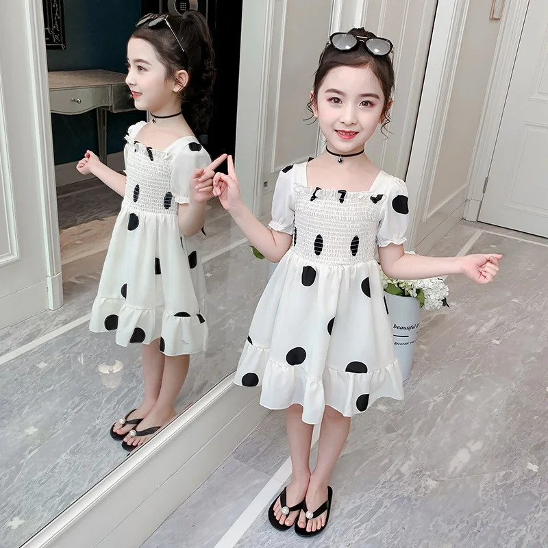 Dresses For Girls Summer Children Dot Party Dress Girls Elegant Dress Fashion Teen Clothes For Girls Costume 4 6 8 10 12 Years
Dresses For Girls Summer Children Dot Party Dress Girls Elegant Dress Fashion Teen Clothes For Girls Costume 4 6 8 10 12 Years