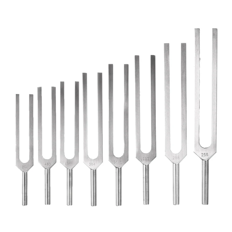 8Pcs/Set Aluminum Medical Tuning Fork Healing Sound Vibration Therapy 256Hz+288Hz+320Hz+341Hz+384Hz+426Hz+480Hz+512Hz
8Pcs/Set Aluminum Medical Tuning Fork Healing Sound Vibration Therapy 256Hz+288Hz+320Hz+341Hz+384Hz+426Hz+480Hz+512Hz