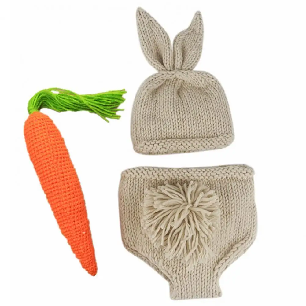 1Set Rabbit Bunny Hats Knitted Handmade Crochet Clothing Infant Beanie Shorts Suit Baby Photography Clothing
1Set Rabbit Bunny Hats Knitted Handmade Crochet Clothing Infant Beanie Shorts Suit Baby Photography Clothing
