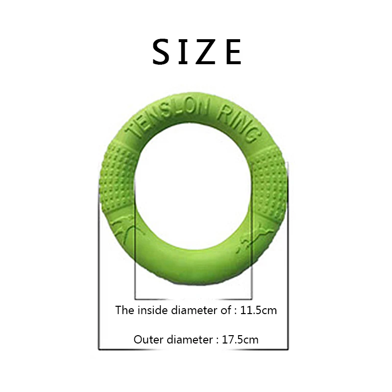 Portable Dog Chew Toys Flying Discs Dog Toys Interactive Training Ring Outdoor for Small Large Pet Dog Pet Motion Tools Products
Portable Dog Chew Toys Flying Discs Dog Toys Interactive Training Ring Outdoor for Small Large Pet Dog Pet Motion Tools Products