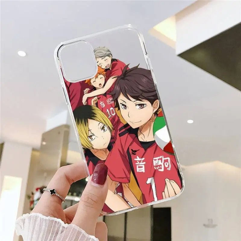Haikyuu volleyball boy Phone Case Transparent for iPhone 6 7 8 11 12 s mini pro X XS XR MAX Plus SE cover funda
Haikyuu volleyball boy Phone Case Transparent for iPhone 6 7 8 11 12 s mini pro X XS XR MAX Plus SE cover funda