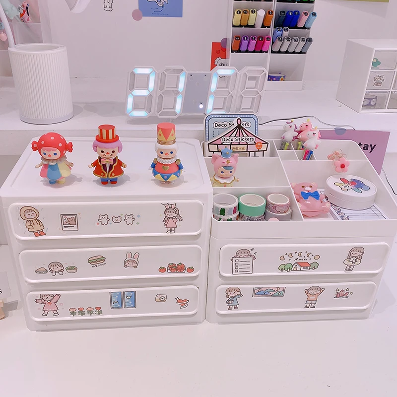 Pink plastic desktop drawer storage box for toys stickers washi tapes collections Makeup Organizer For Cosmetic
Pink plastic desktop drawer storage box for toys stickers washi tapes collections Makeup Organizer For Cosmetic