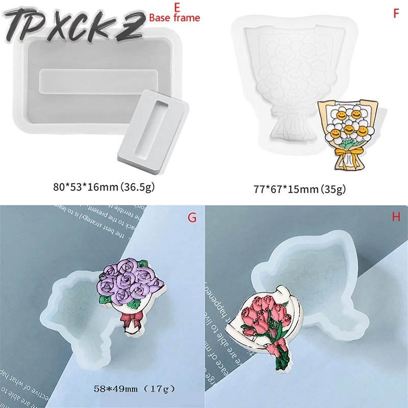 NEW Transparent Silicone Mould Resin Decorative Craft DIY Bride and groom wedding bouquet Mold epoxy resin molds for jewelry
NEW Transparent Silicone Mould Resin Decorative Craft DIY Bride and groom wedding bouquet Mold epoxy resin molds for jewelry